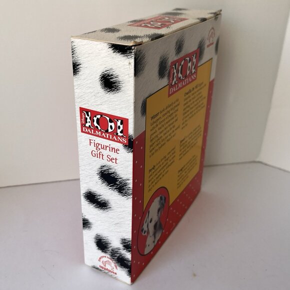 101 Dalmatians Figurine Gift Set 5 Pc Wizzer Jewel Cruella Vintage 90s Applause - Picture 10 of 12